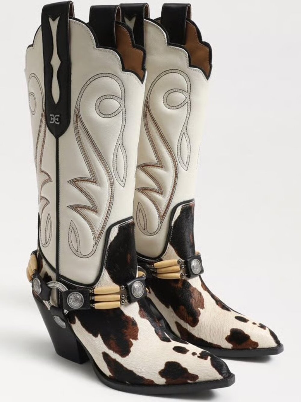 NWB Sam Edelman Jackie Cow Hide Cowboy Boot 8.5